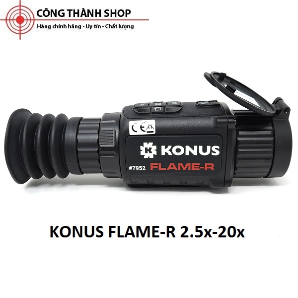 kính ngắm thân nhiệt ngày đêm KONUS FLAME-R 2.5x-20x