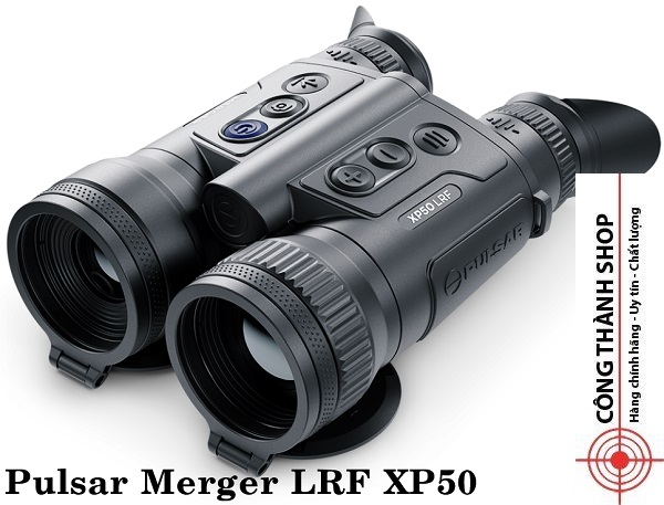 Ống Nhòm Ảnh Nhiệt 2 mắt tầm xa 1800m Pulsar Merger LRF XP50