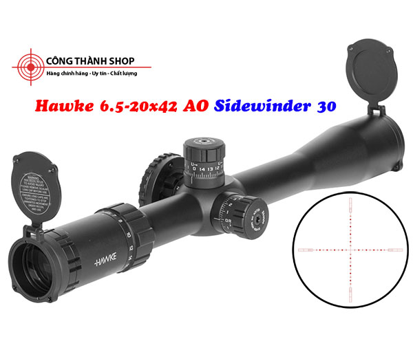 Ống Ngắm Chính Hãng Anh Quốc Hawke Sidewinder 30 6.5-20x42