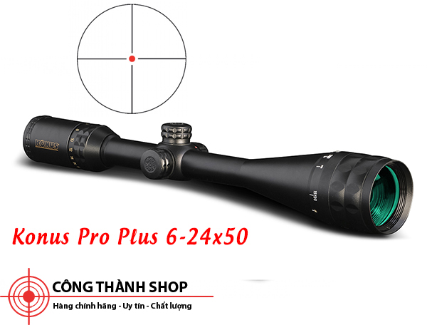 Kính ngắm Konus Pro Plus 6-24x50