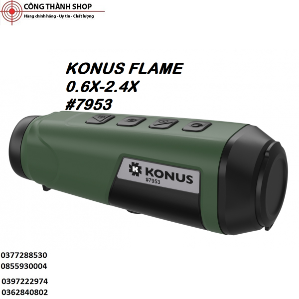 Ống Nhòm Thân Nhiệt KONUS FLAME 0.6X-2.4X  7953