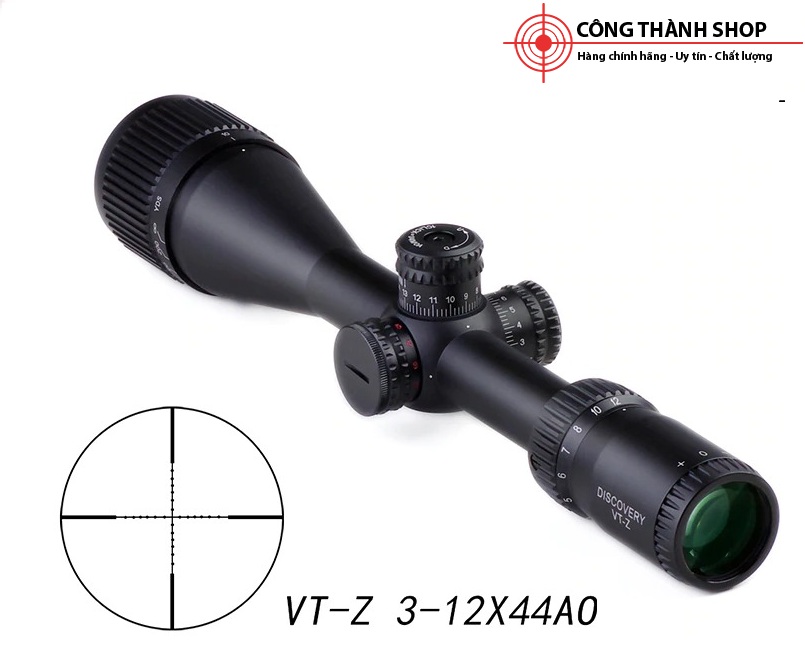 Ống ngắm Discovery VTZ 3-12x44