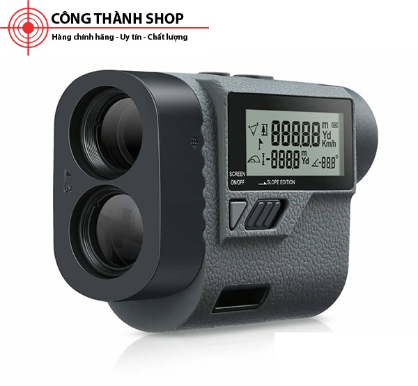 Ống nhòm đo khoảng cách, chiều cao, góc có màn hình HLR1000