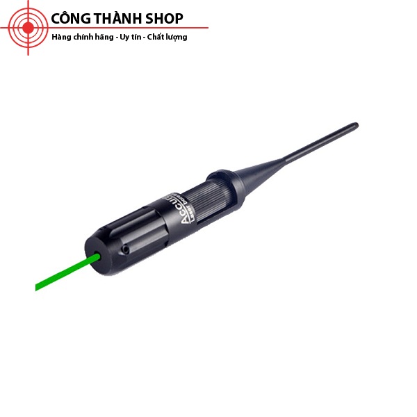 Đèn laser xanh không công tắc gắn nòng chỉnh ống ngắm