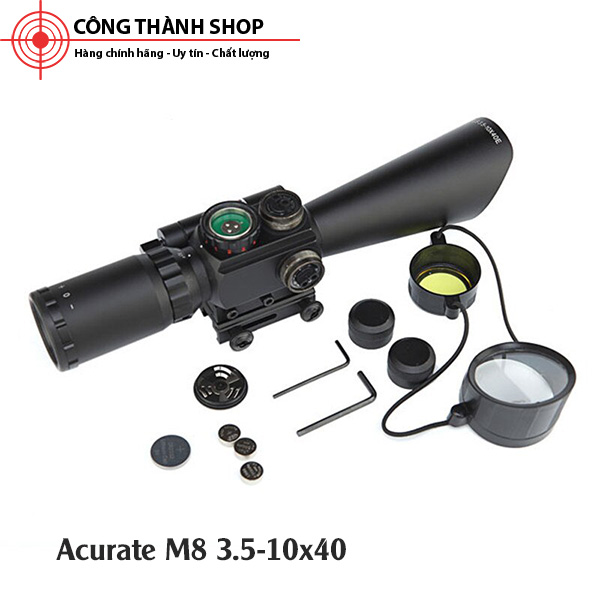 Ống ngắm Acurate M8 3.5-10x40