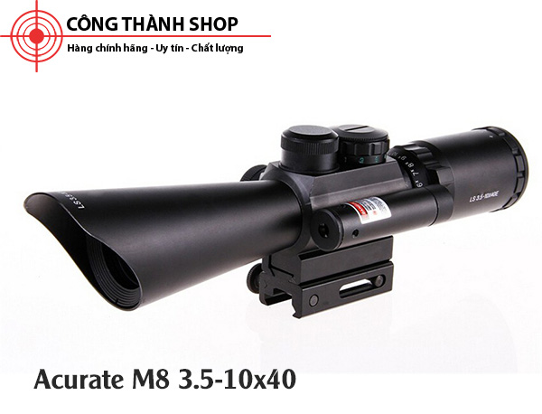 Ống ngắm Acurate M8 3.5-10x40