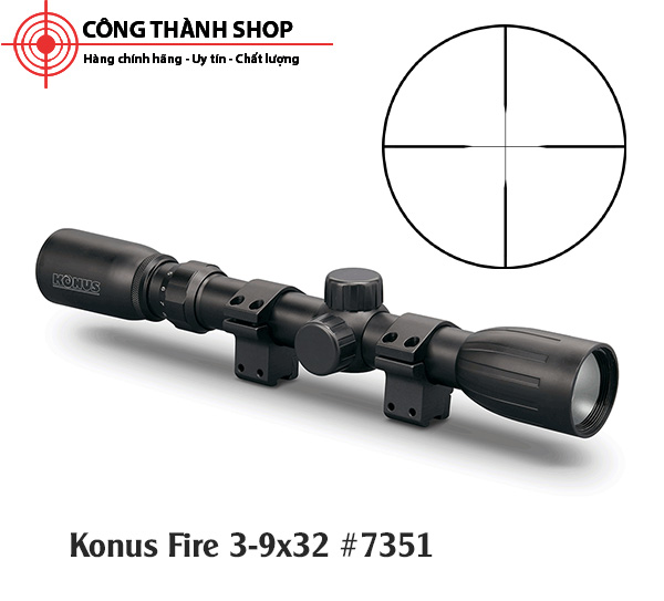 Ống ngắm Konus Fire 3-9x32