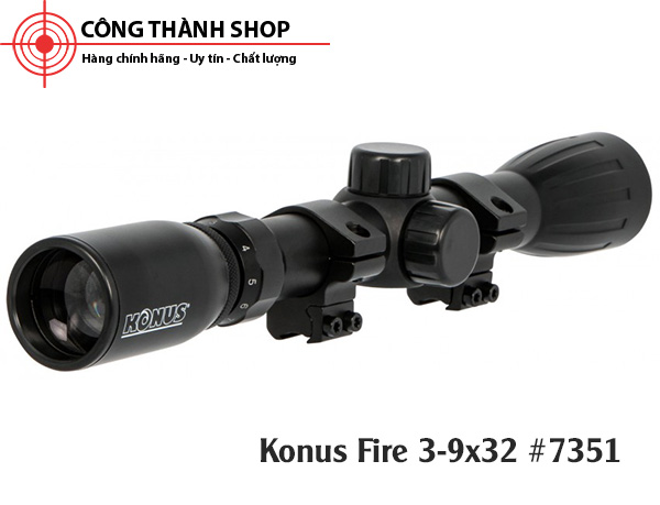 Ống ngắm Konus Fire 3-9x32 7351