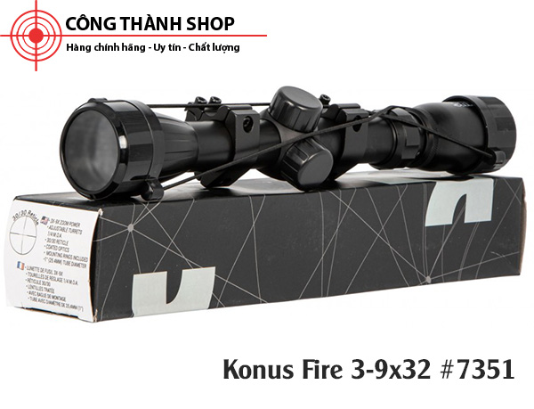 Ống ngắm Konus Fire 3-9x32 7351