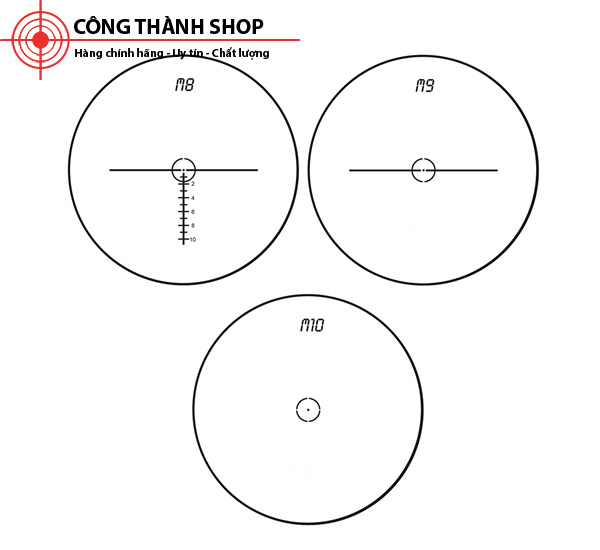 Ống ngắm Konus EL-30 4-16x44 SFP tâm điện tử