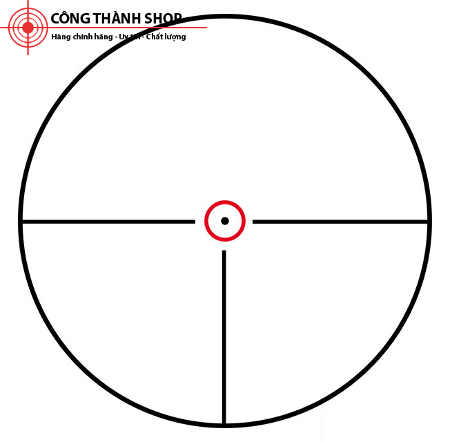 Ống ngắm chống nhảy tâm Konus Pro M30 1-6x24