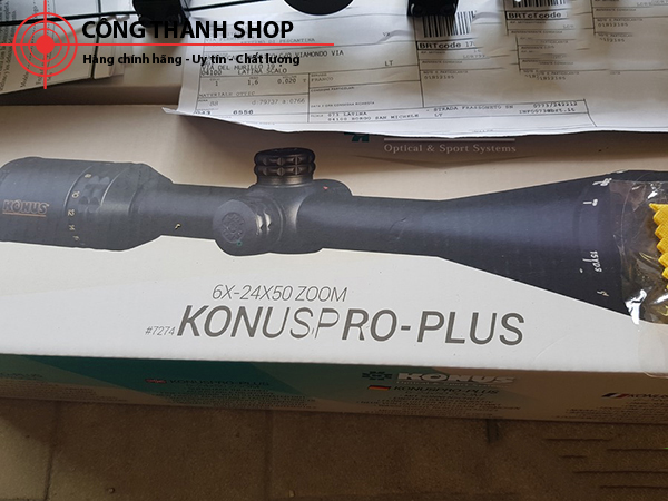 Kính ngắm Konus Pro Plus 6-24x50