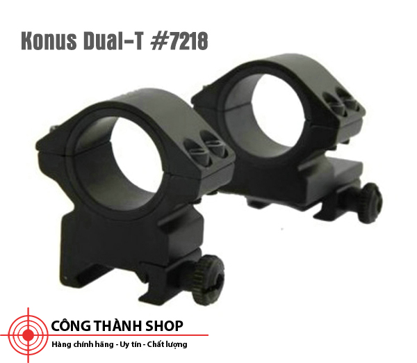 Chân gắn ống ngắm Konus 25/30-18 cho súng Airsoft