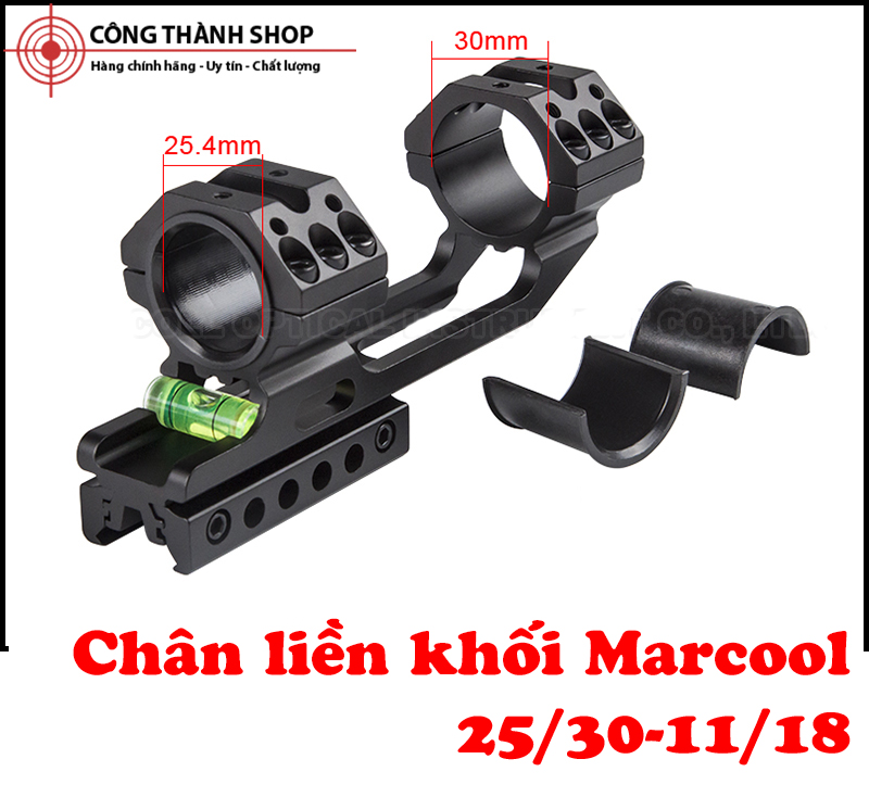 CHÂN ỐNG NGẮM LIỀU KHỐI ĐA NĂNG 25/30-11/20  Marcool,có giọt thuỷ bình