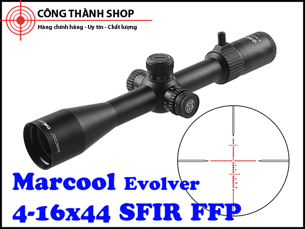 Ống ngắm tâm số Marcool Evolver 4-16x44 SFIR FFP